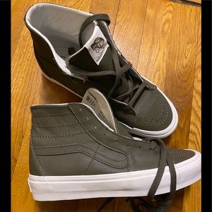 NWB Leather Vans